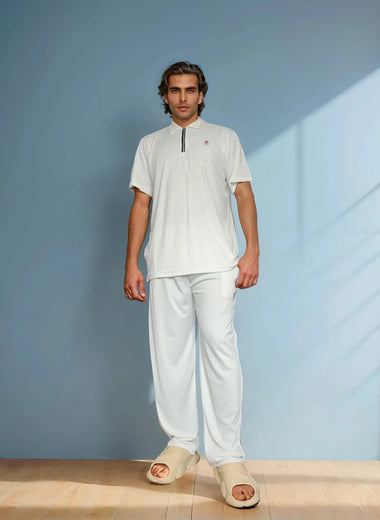 Akimbo n Bob Male's Baggy short sleeve zip up