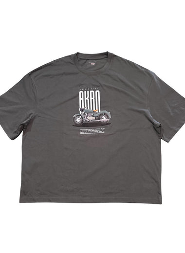 Akimbo n Bob Biker's Loose Fit Tee