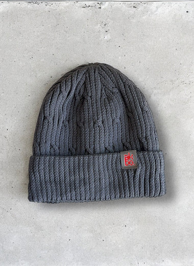 Akimbo n Bob Jacquard Knitted Beanie Chapeau