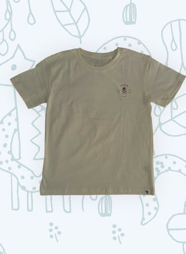 badged akimbo n bob kiddies short sleeve