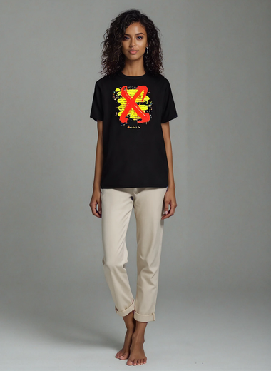 Akimbo n Bob scratched Note Tee