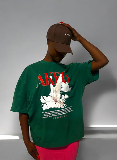 AKBO Grace & Tranquility Loose Fit Tee