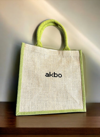 AKBO. Polka Jute Bag