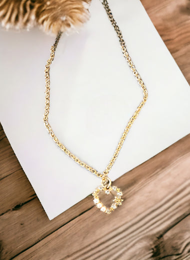 AKBO heart and Pearl Jewelry