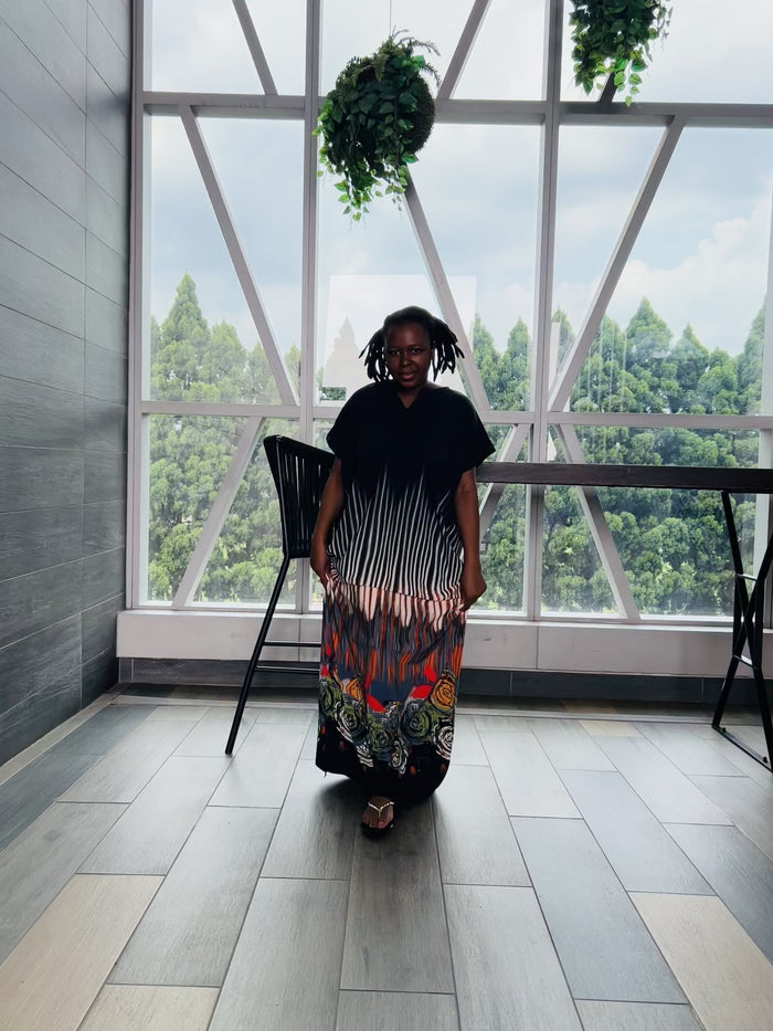 Spears and Roses AKBO Boubou Dress