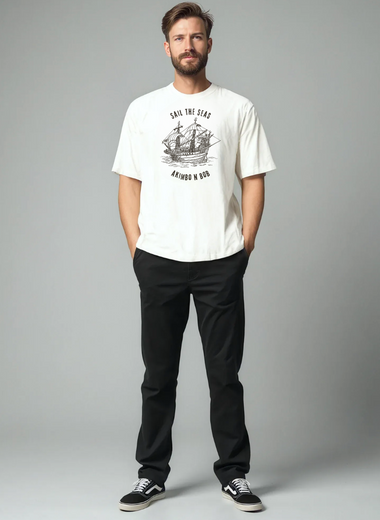 Sail the Seas Loose Fit Tee