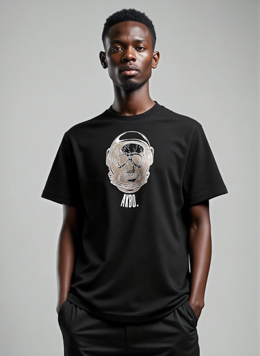 Akimbo n Bob Astronaut Skull Loose Fit