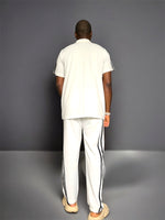 Akimbo n Bob Double Striped male's zip up