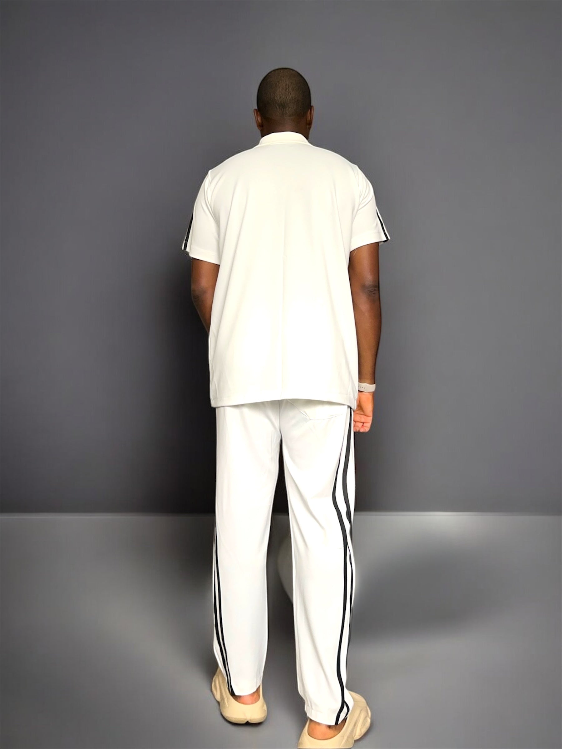 Akimbo n Bob Double Striped Men's zip up-4