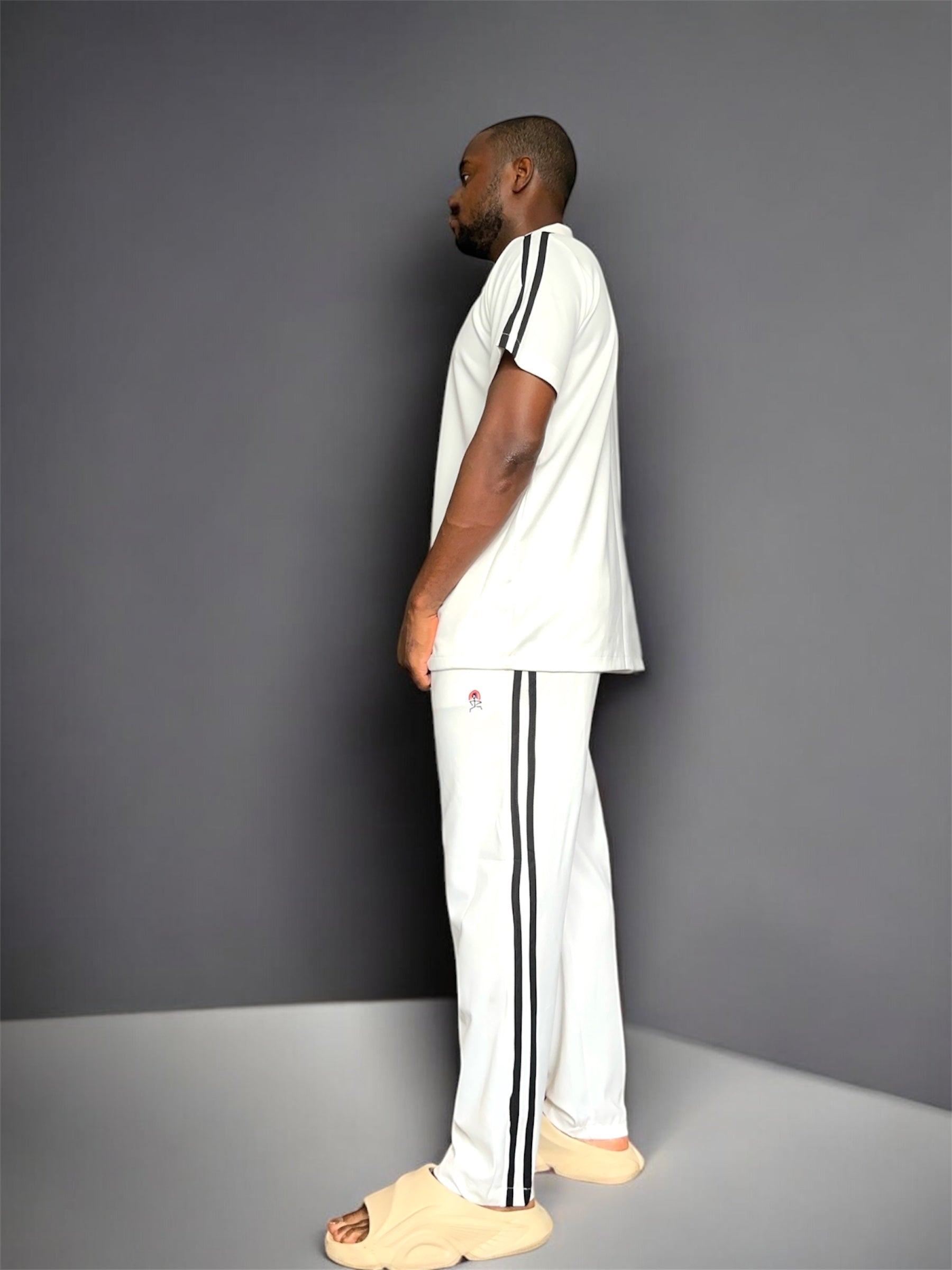 Akimbo n Bob Double Striped Men's zip up