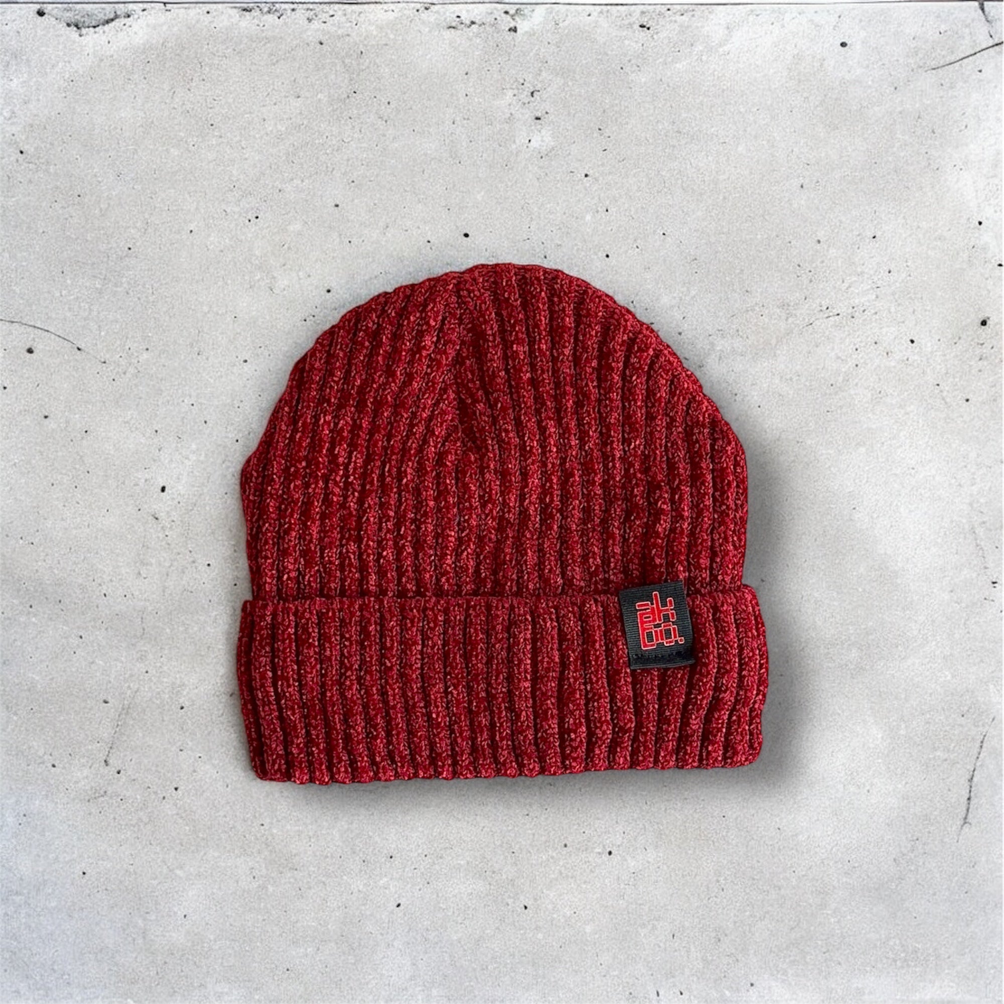 Akimbo n Bob Jacquard Knitted Beanie Chapeau-10