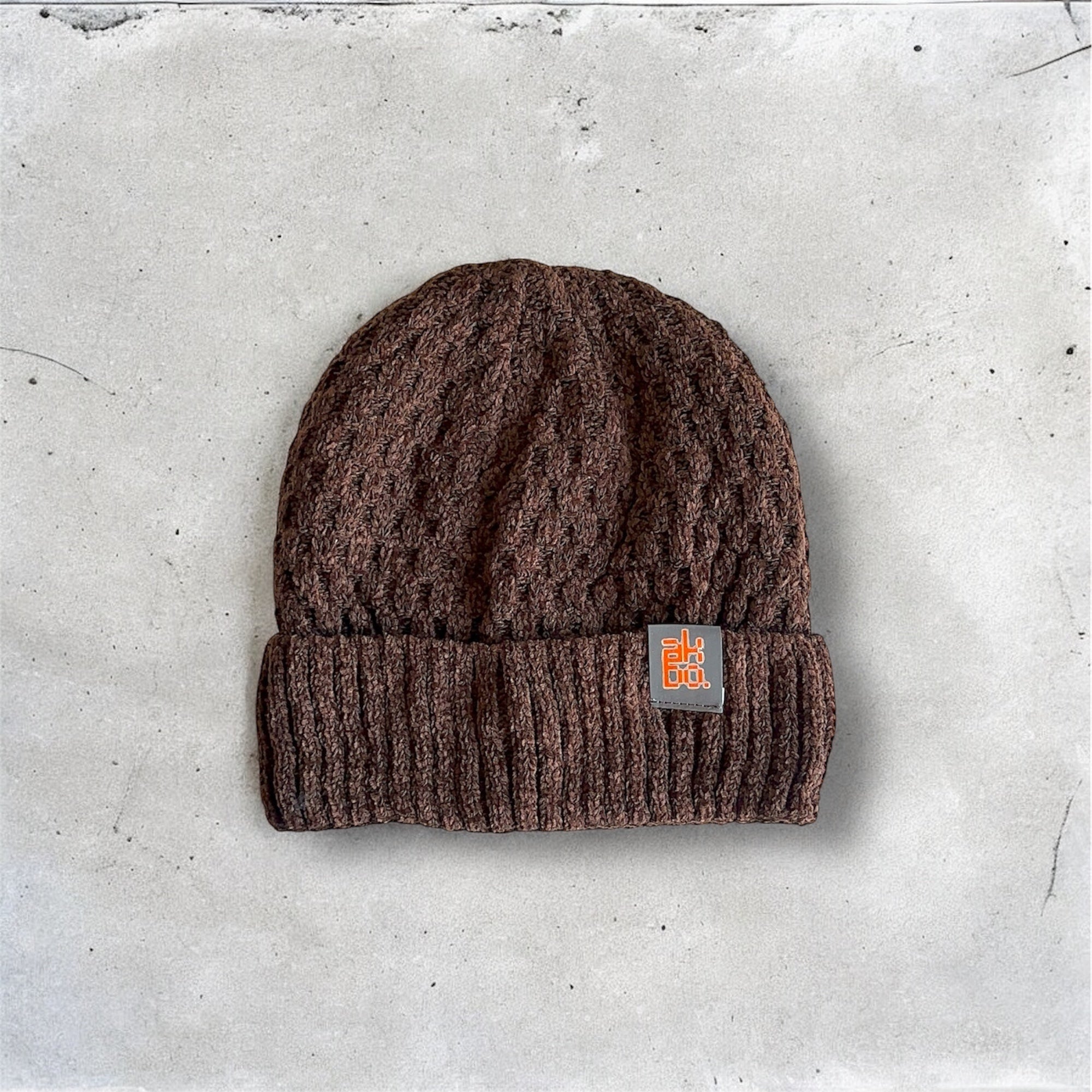 Akimbo n Bob Jacquard Knitted Beanie Chapeau-12