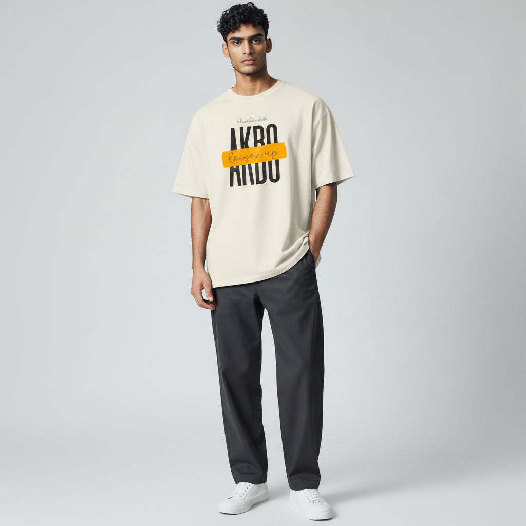 AKBO Ylw Loosen Up Men's Tee