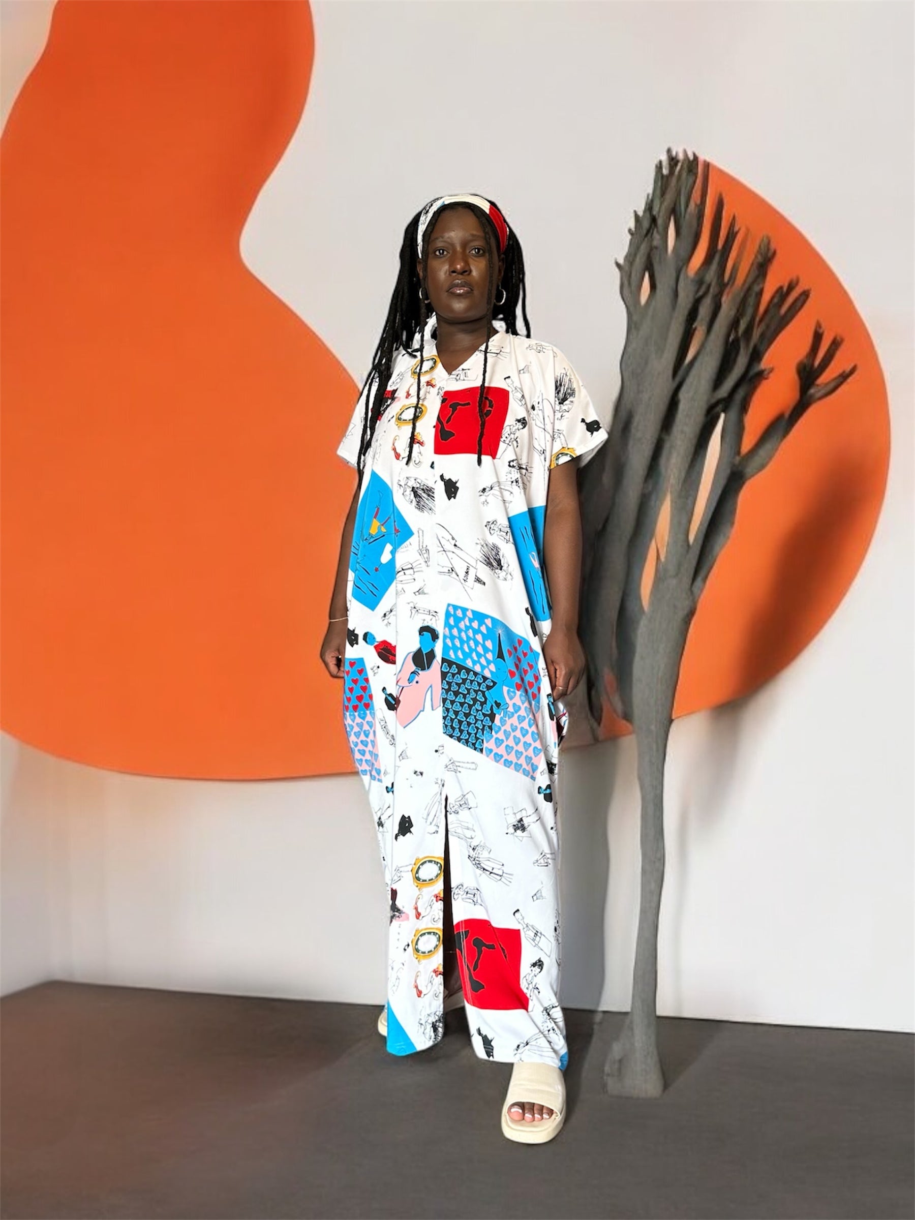 Silk Garb Artistic AKBO BouBou Gown-3