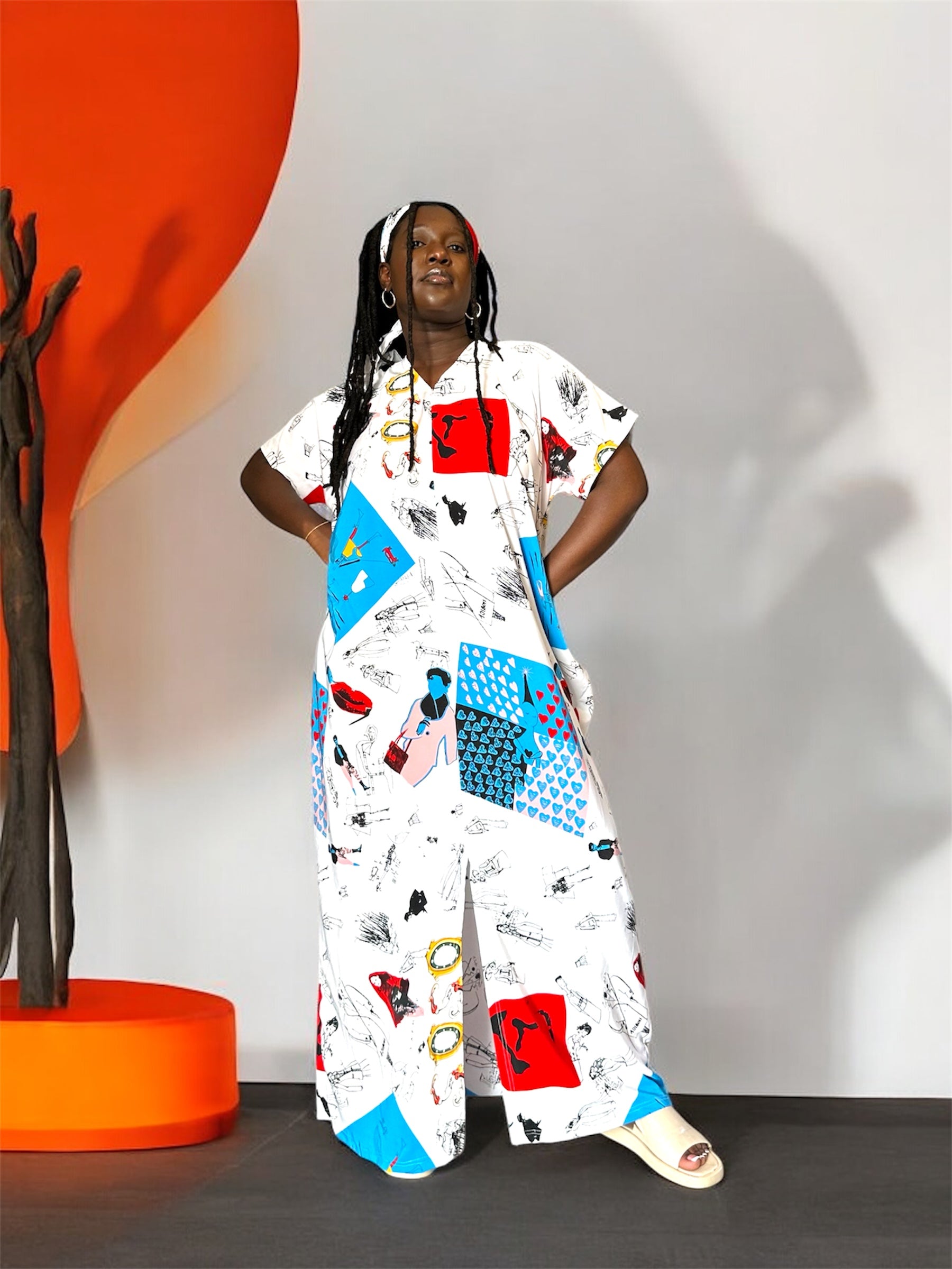 Silk Garb Artistic AKBO BouBou Gown-4
