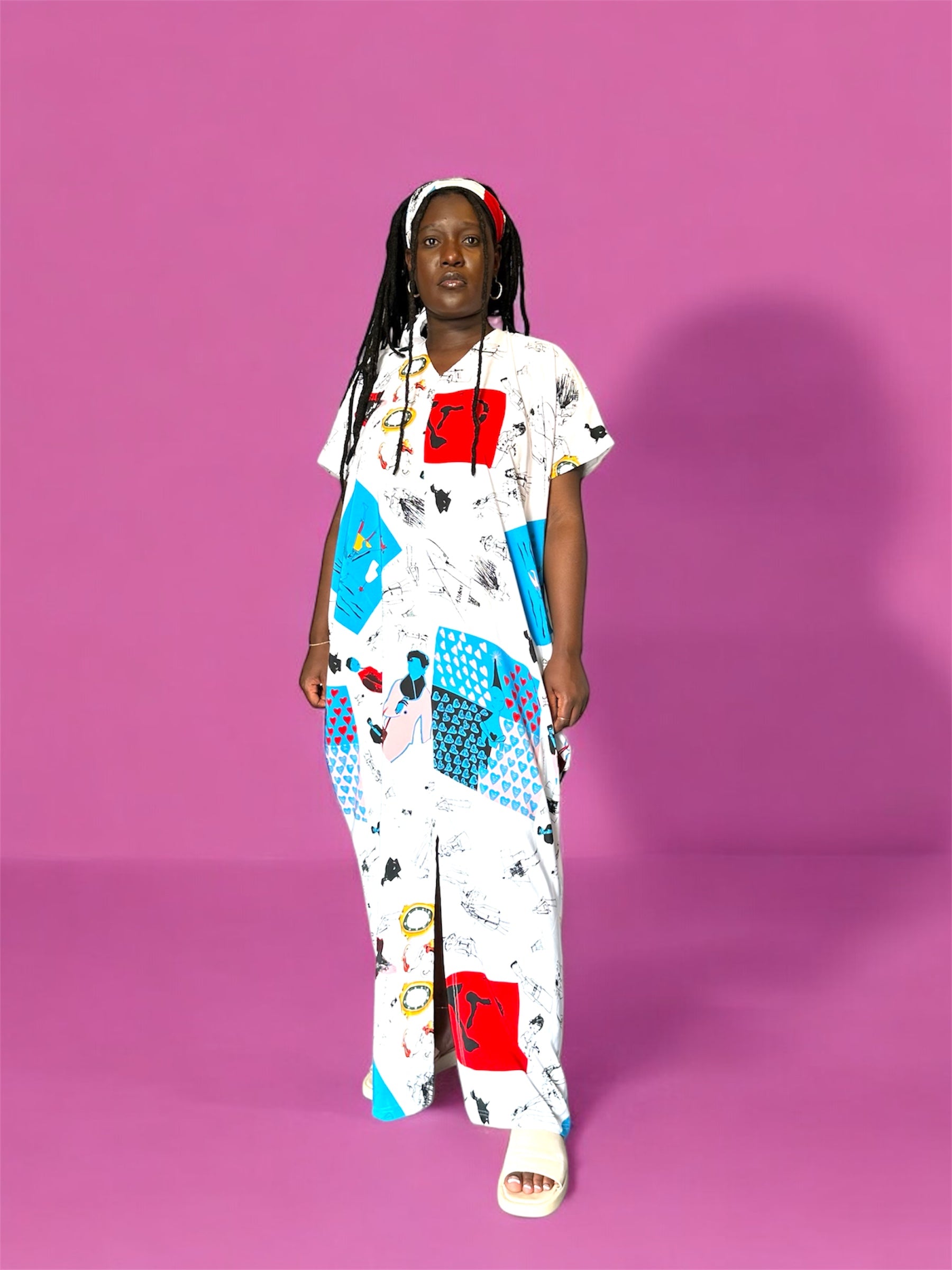 Silk Garb Artistic AKBO BouBou Gown
