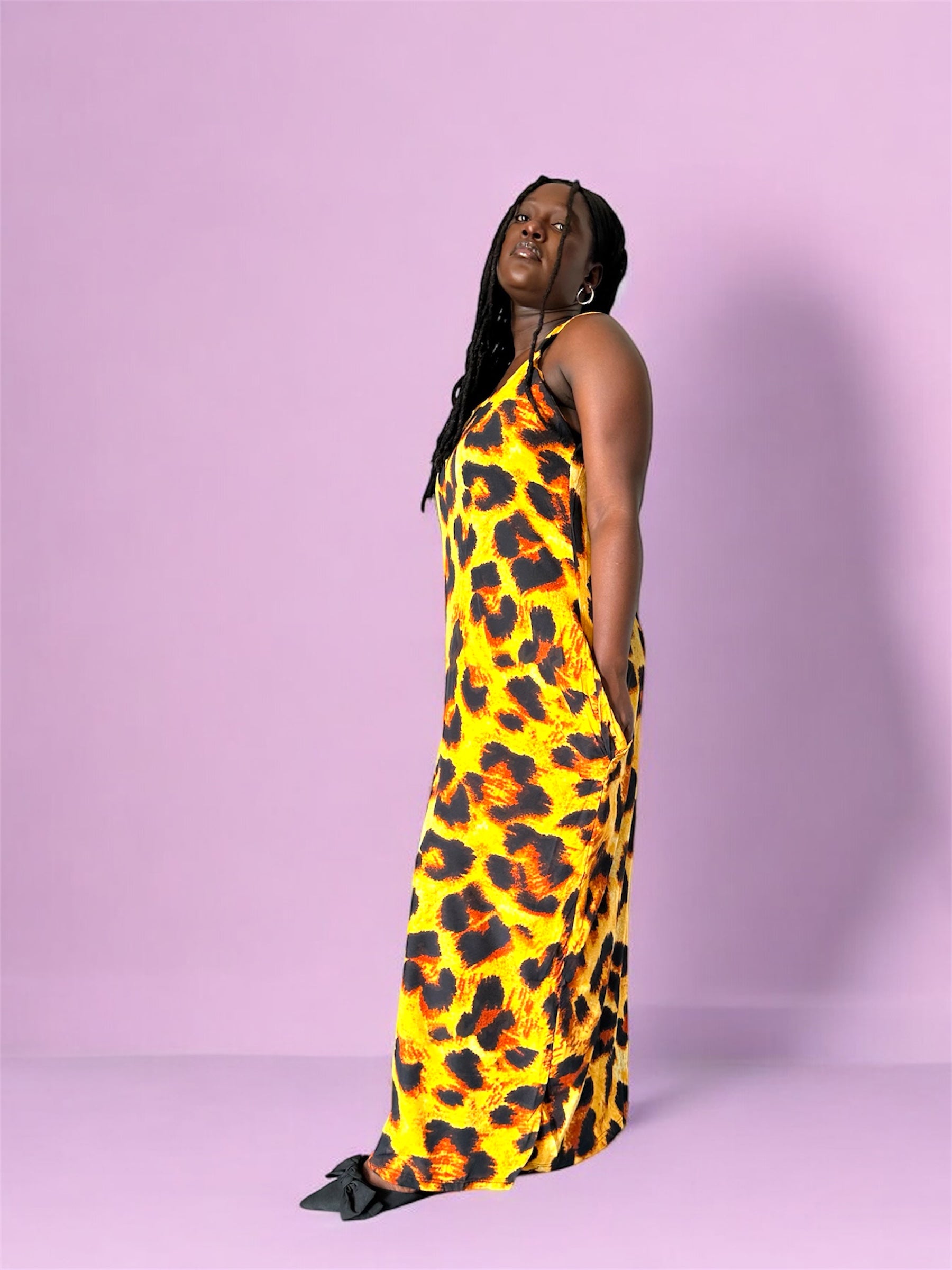 AKBO Garb Blk Oil Spots BouBou-3