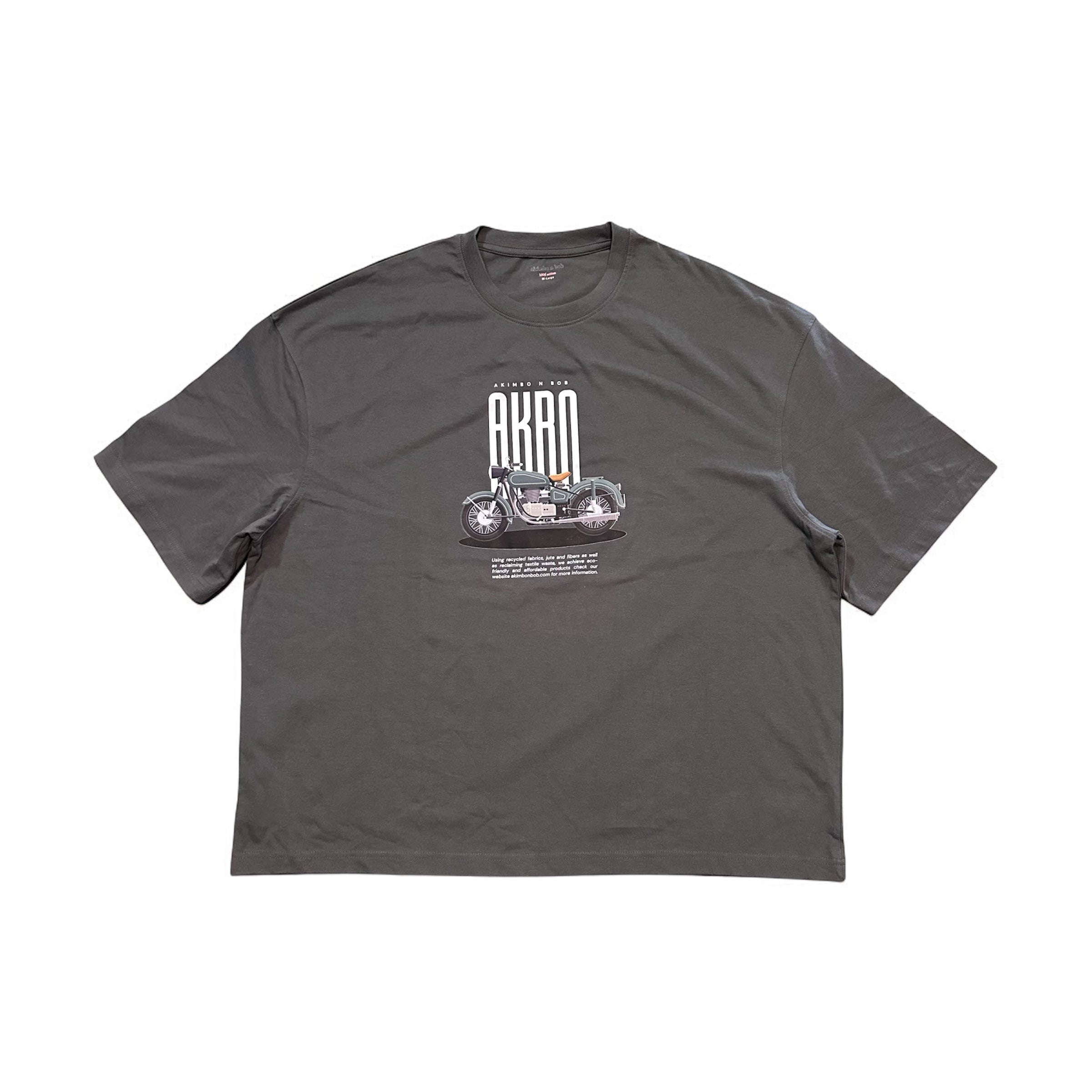 Akimbo n Bob Biker's Men's Loose Fit Tee-3