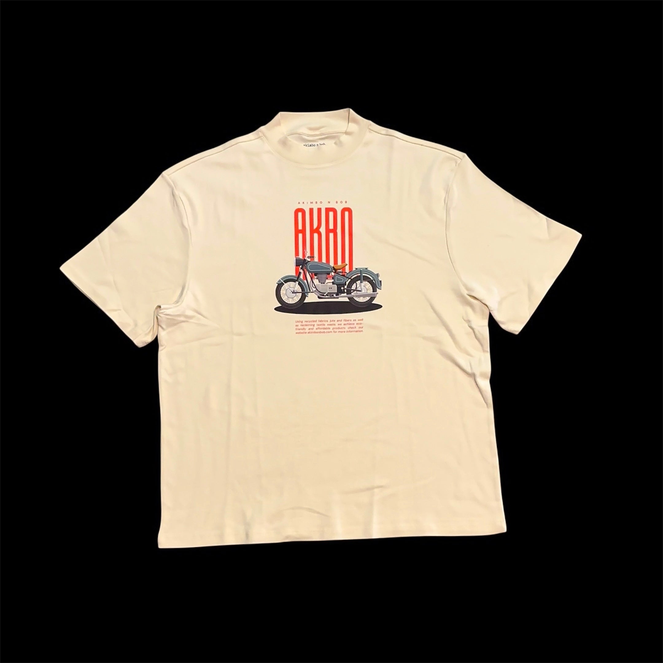 Akimbo n Bob Biker's Men's Loose Fit Tee-4