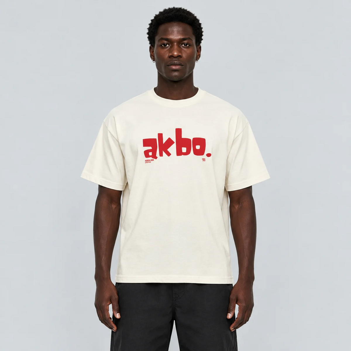Akimbo n Bob Trench Men's Tee-2