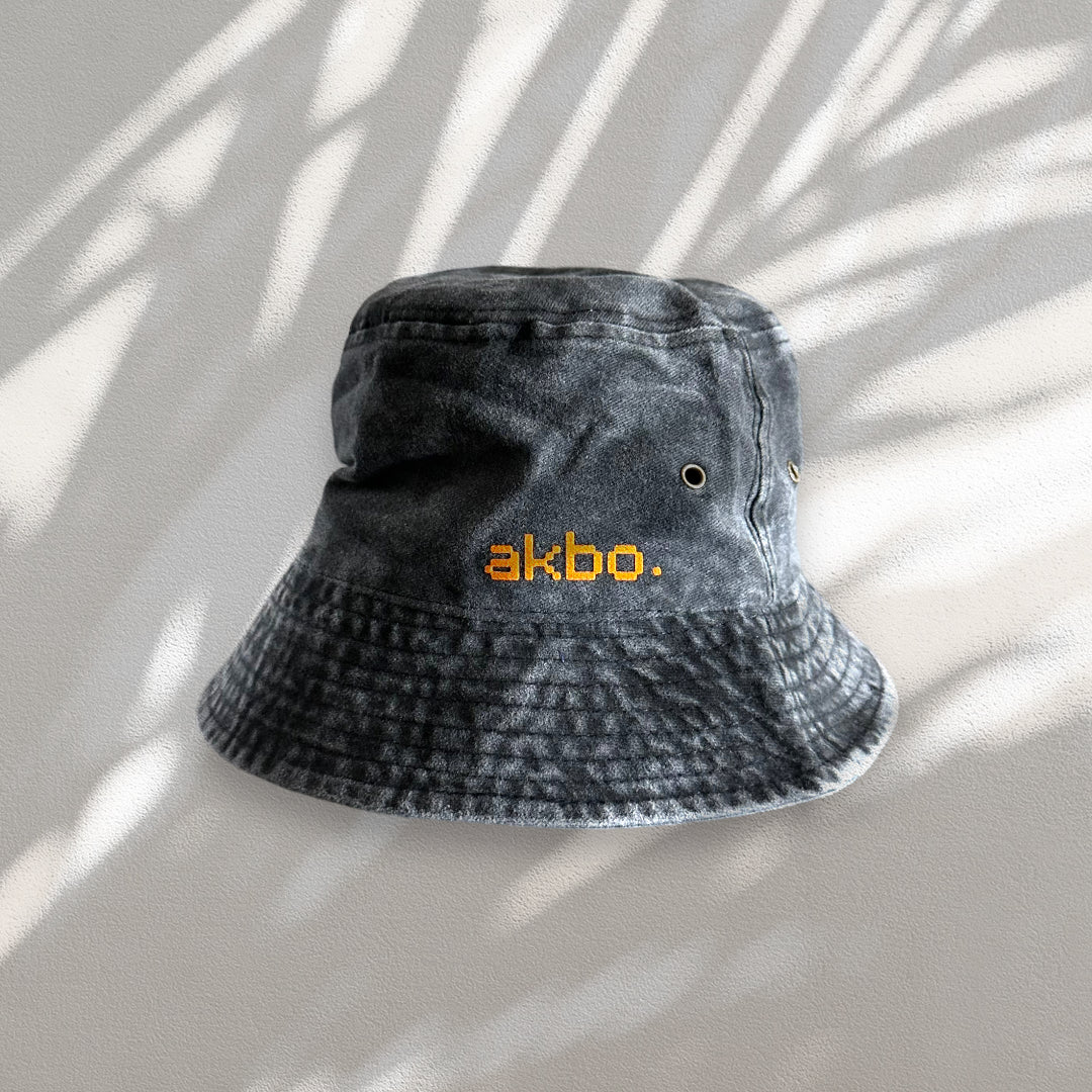 AKBO Faded Bucket Chapeau-12