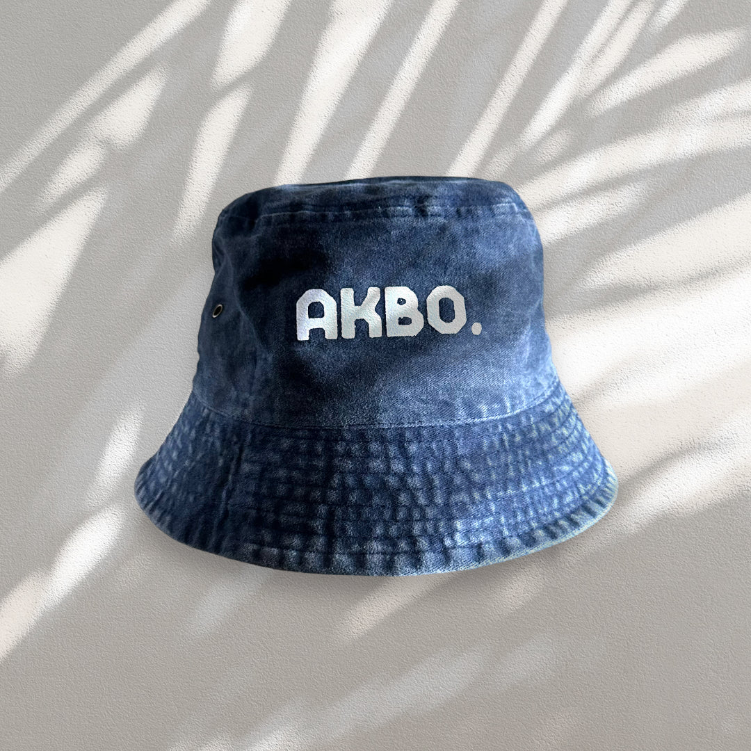 AKBO Faded Bucket Chapeau-11
