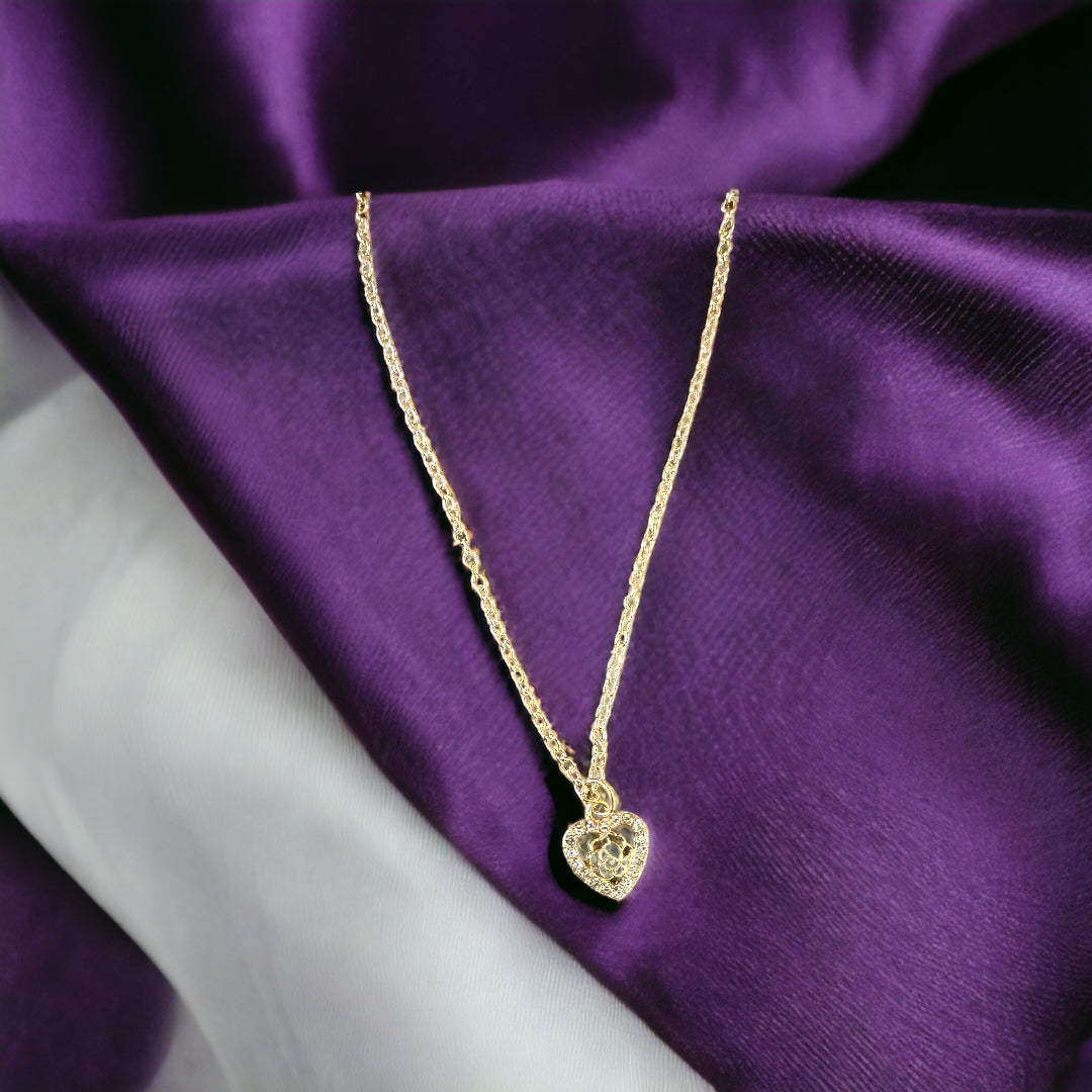 AKBO heart of gold Jewelry Garb Accessary-3
