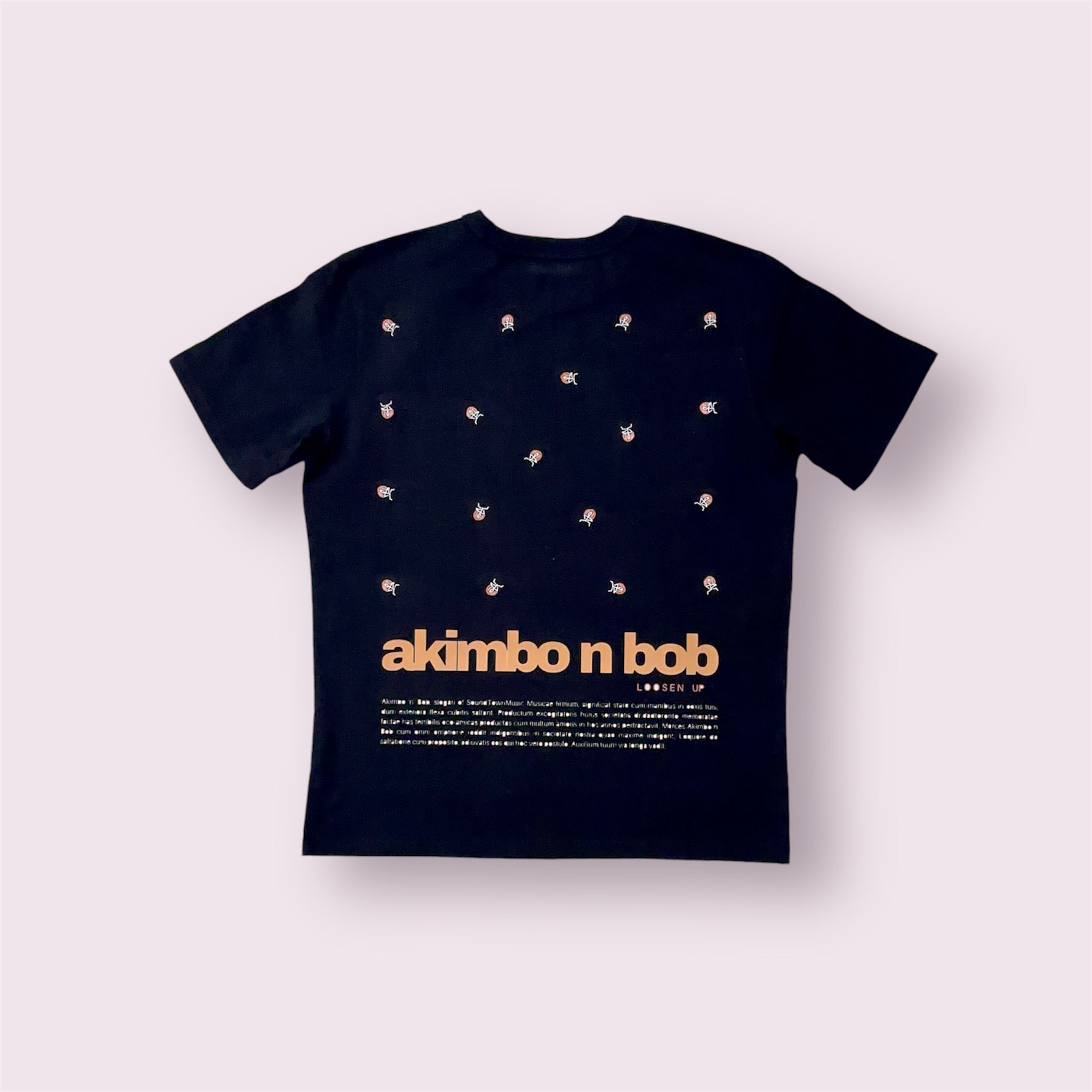 Men's Chess Board Monogrammed Akimbo n Bob Loose Fit-8