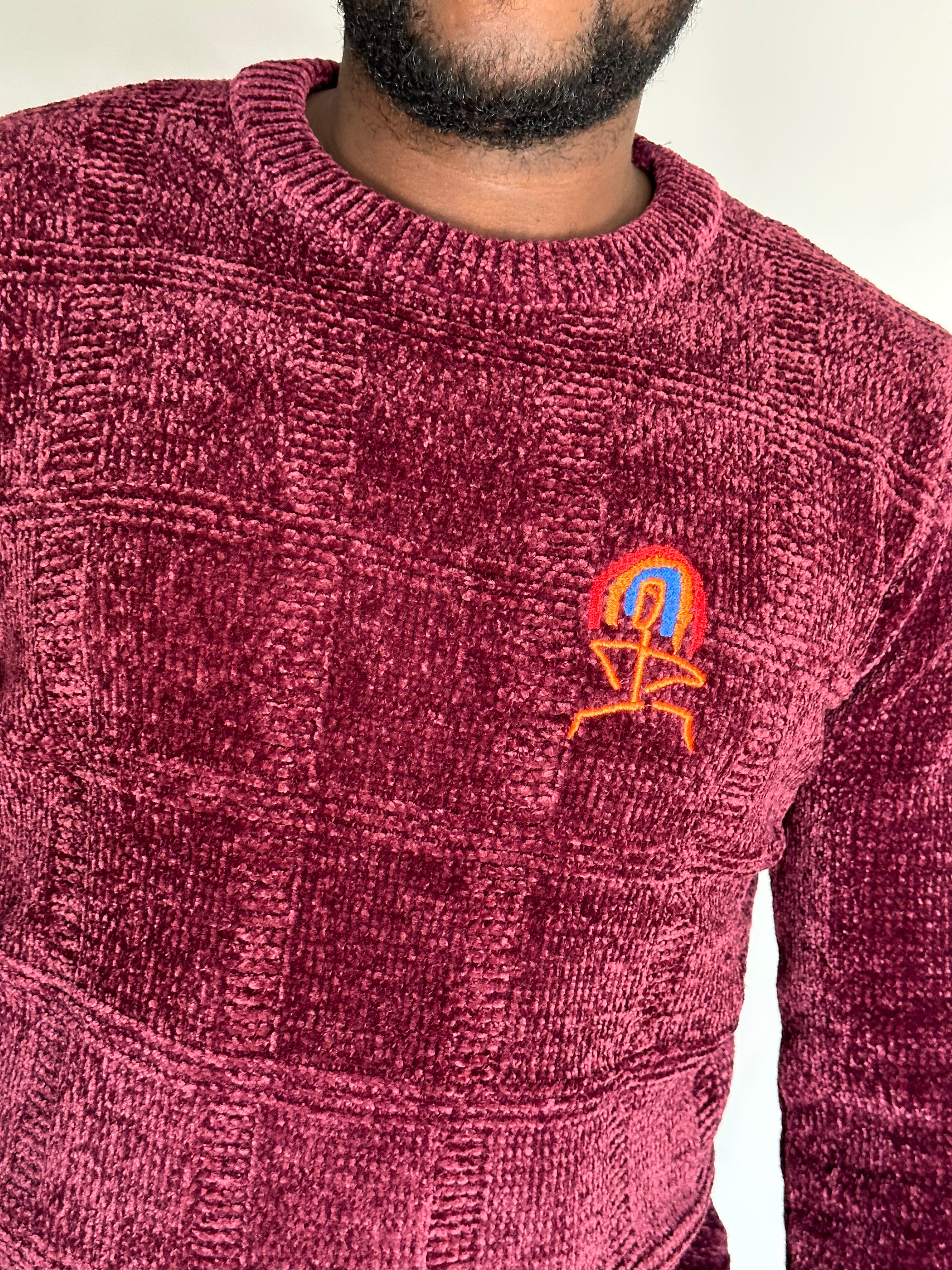 Akimbo n Bob Square Men's Knitted sweat shirt-4