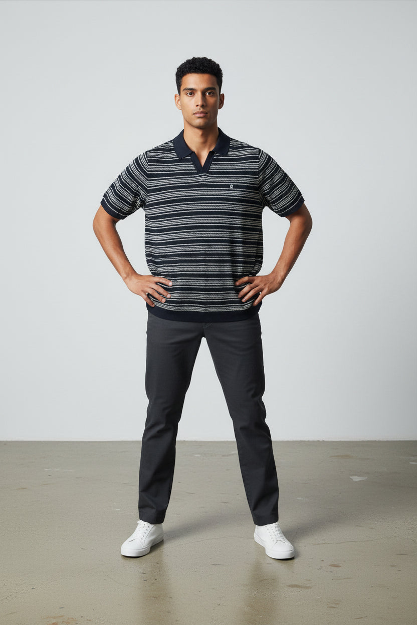 AKBO knitted Lush Men's Polo-4