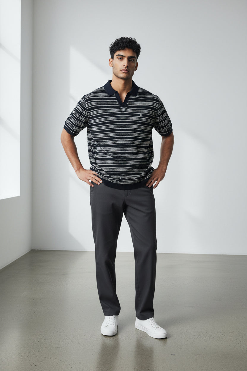 AKBO knitted Lush Men's Polo-3