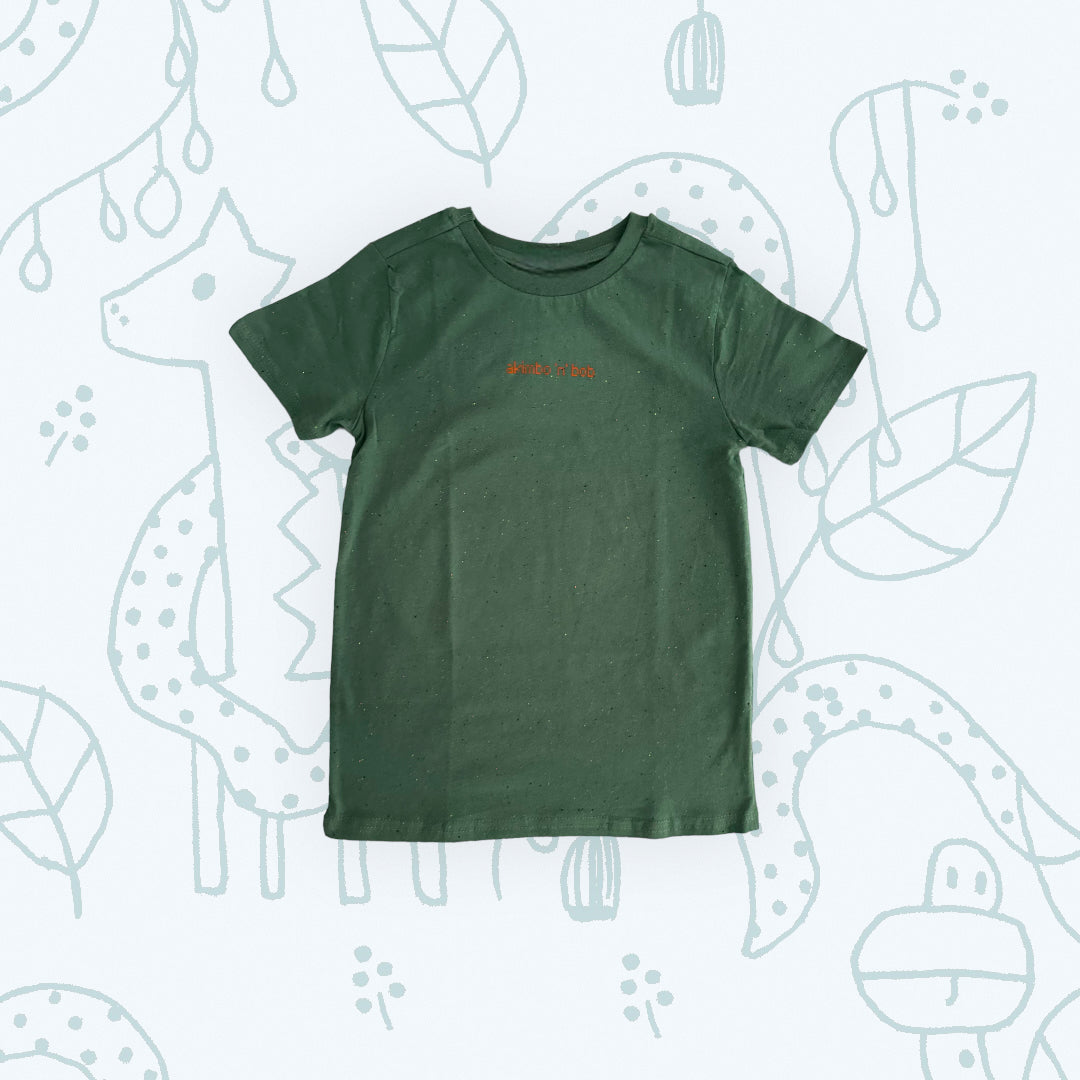 Dotted Akimbo n bob kiddies T-shirt-4