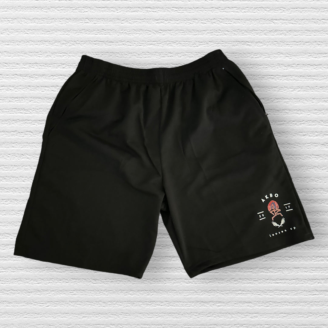 Badged AKBO Shorts-1