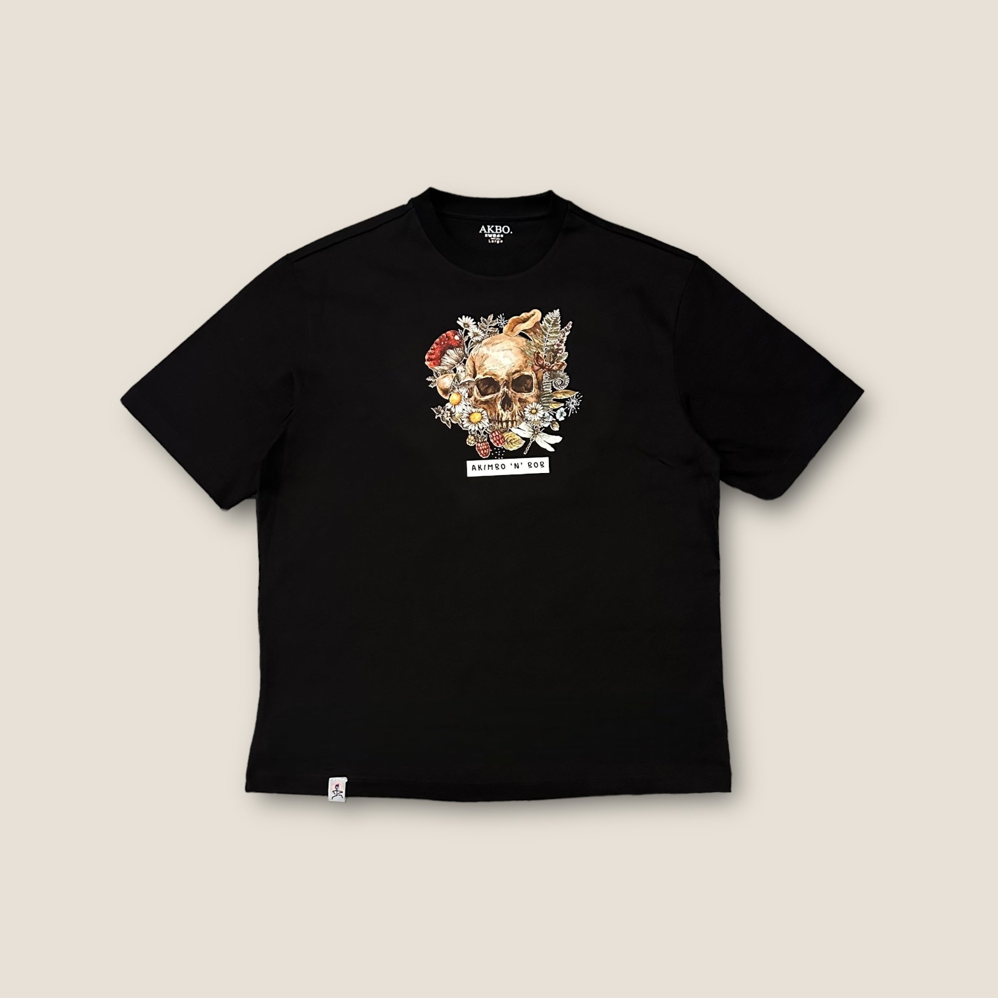 Akimbo n Bob Skull and Banquet Men's loose fit-6