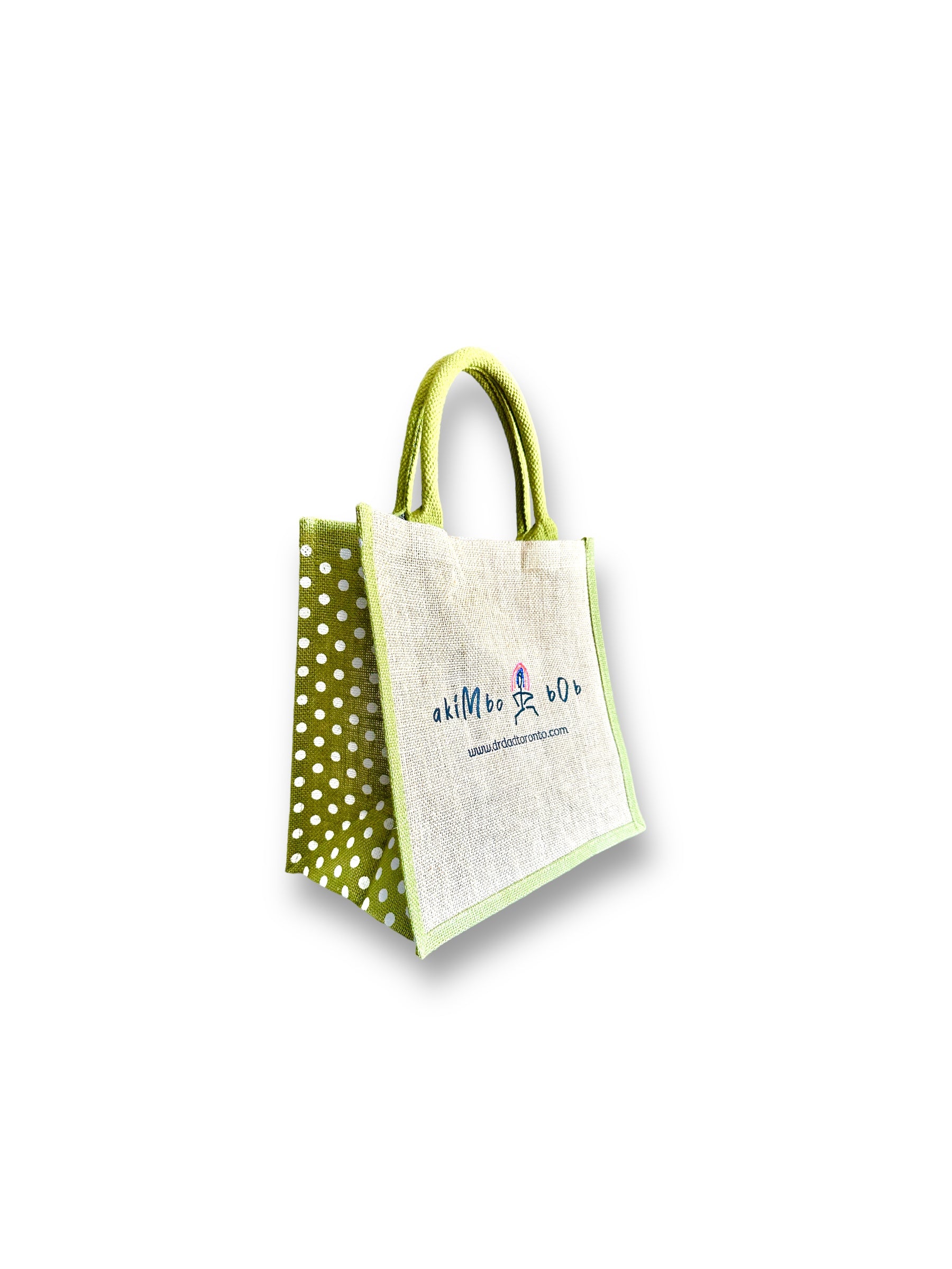 AKBO. Polka Jute Bag-5