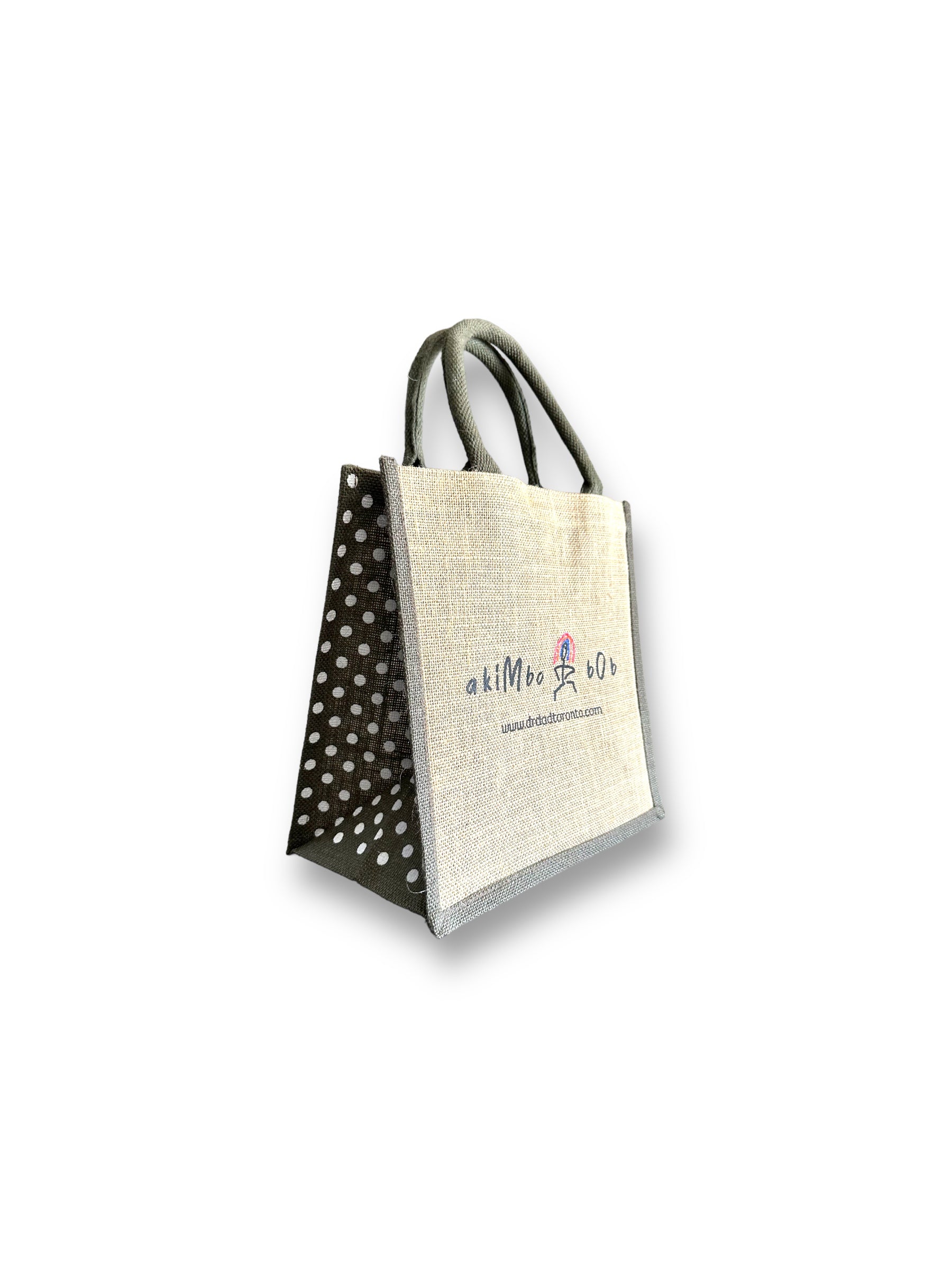 AKBO. Polka Jute Bag-8