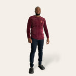 Akimbo n Bob Square Knit sweat shirt