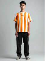 AKBO Parallel Stripes Loose Fit Tee