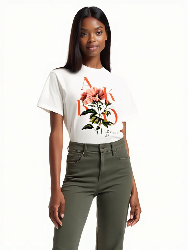 Akimbo n Bob Magnificent Bud Loose Fit Tee Garb-4