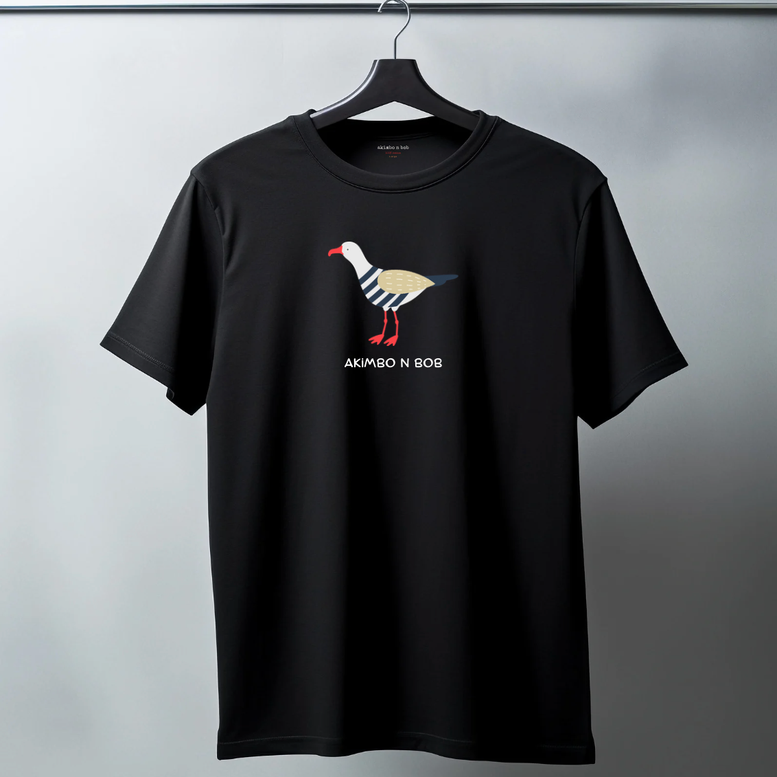 Akimbo n Bob Early Bird Men's Tee-7