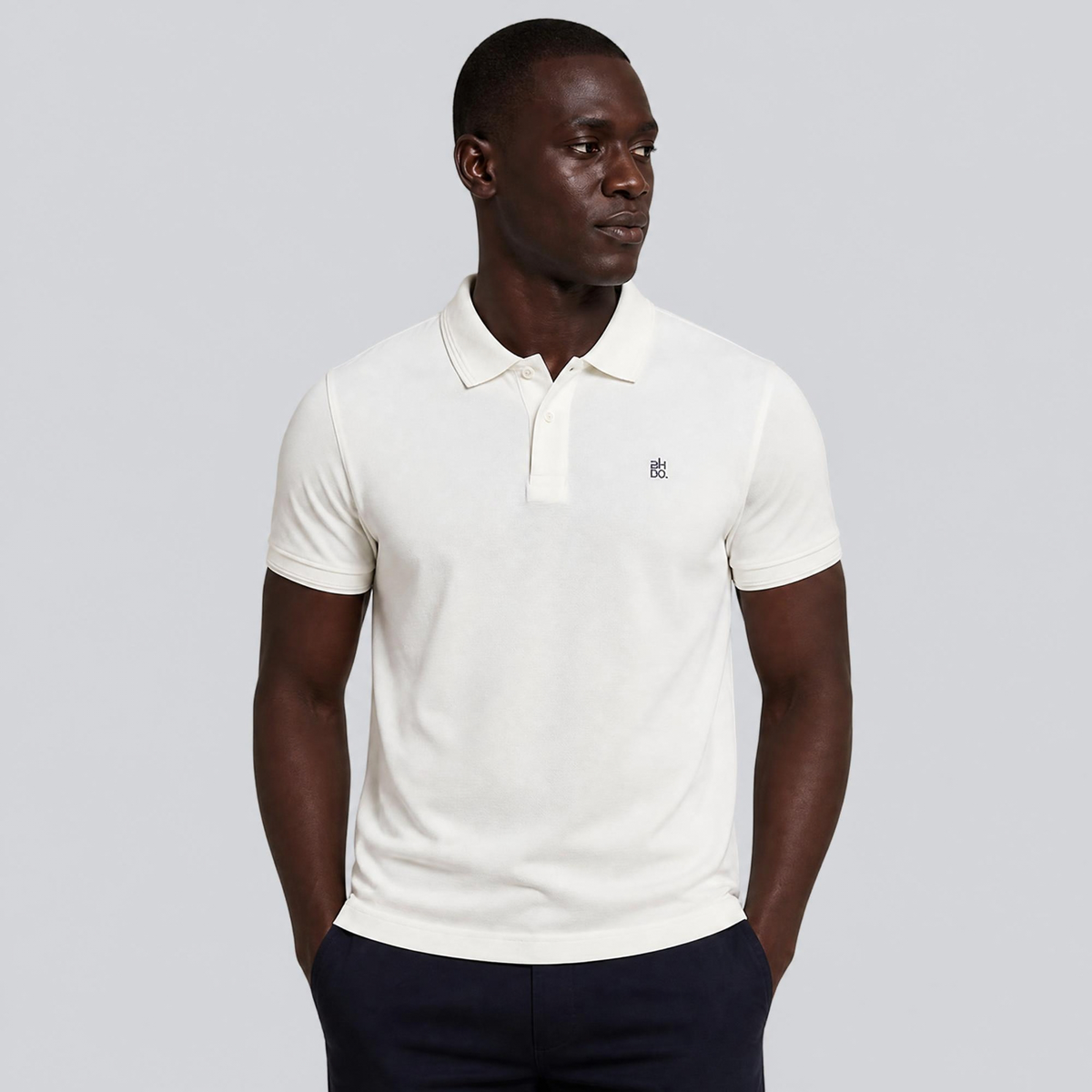 Lateral Corduroy Men's Polo Shirt-1