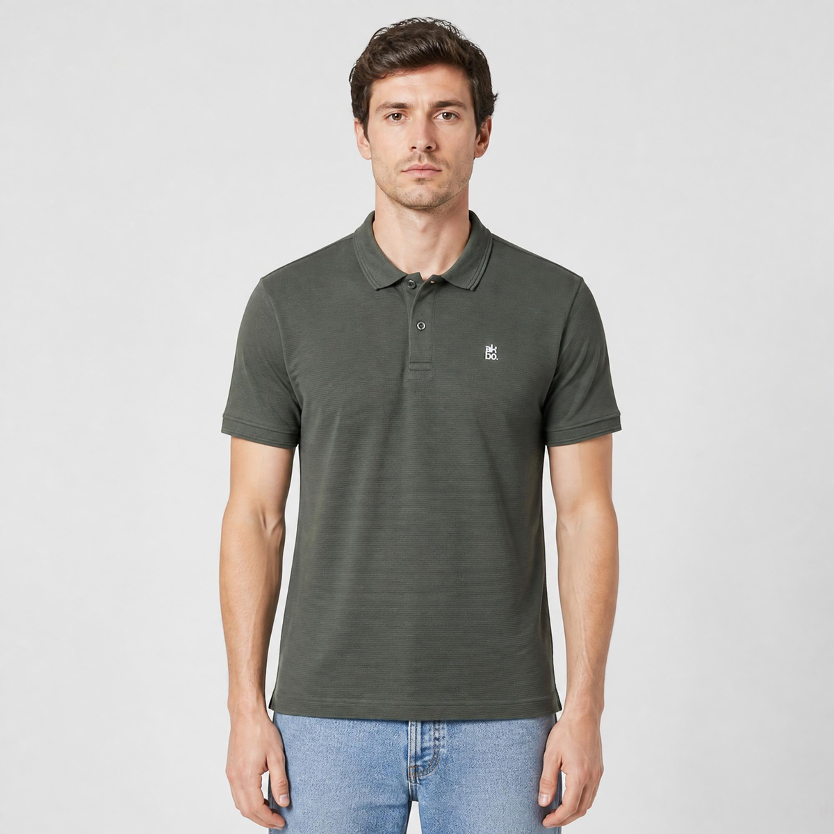 Lateral Corduroy Men's Polo Shirt-4