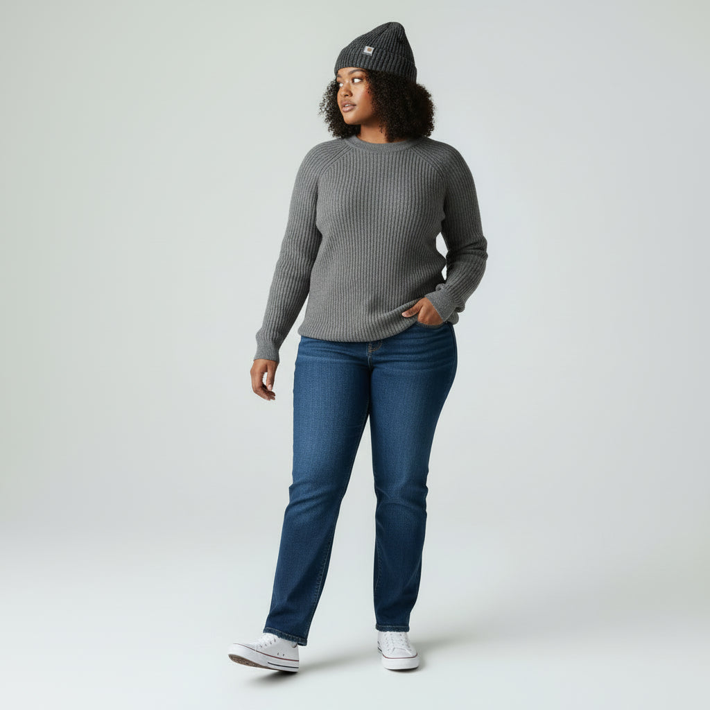 AKBO Purl Knit Chapeau