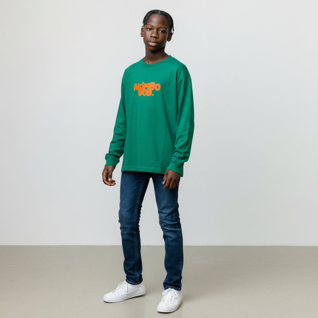 Akimbo n Bob comic Long Sleeve Kiddies Wear