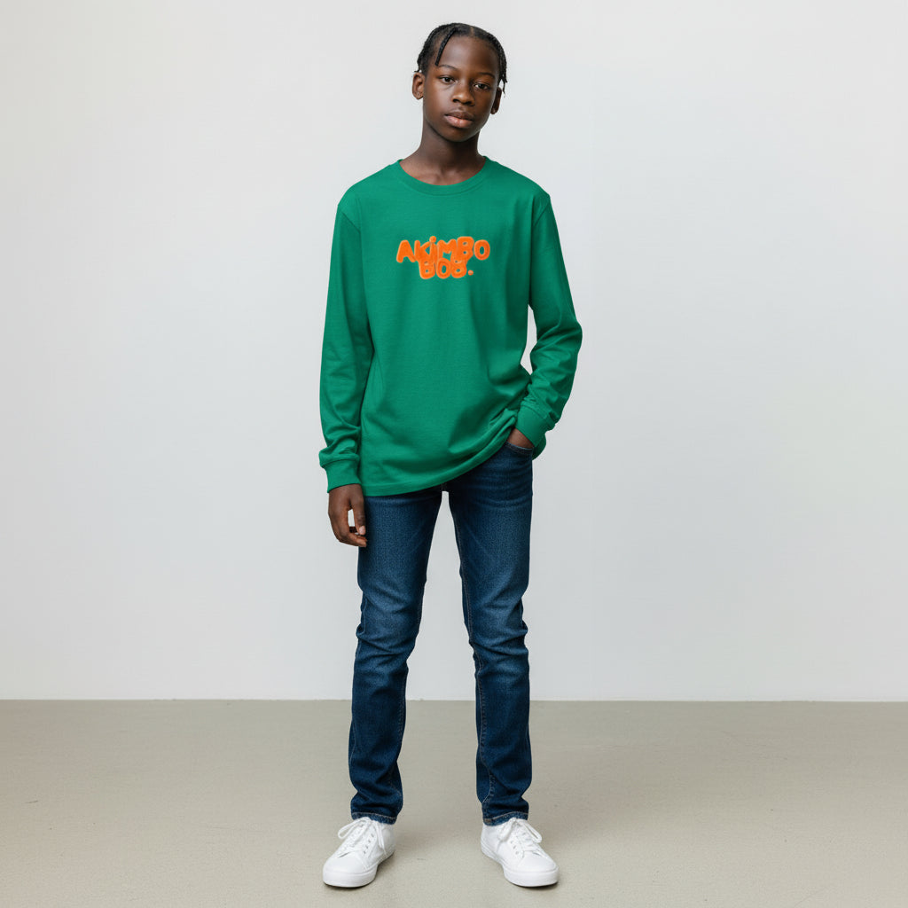 Akimbo n Bob comic Long Sleeve Kiddies Wear