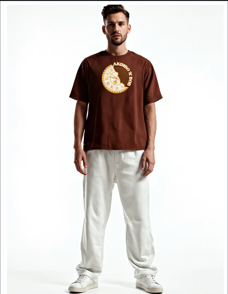 Akimbo n Bob Men's Time Piece Loose Fit