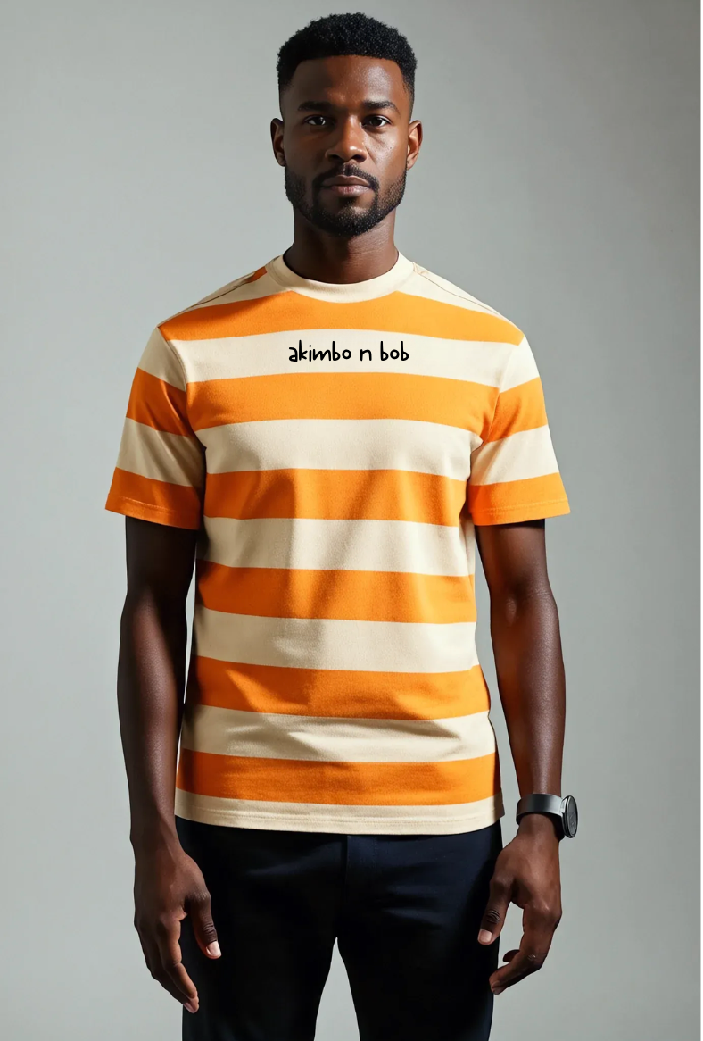 Akimbo n Bob Easy Saucer Men's Tee-3