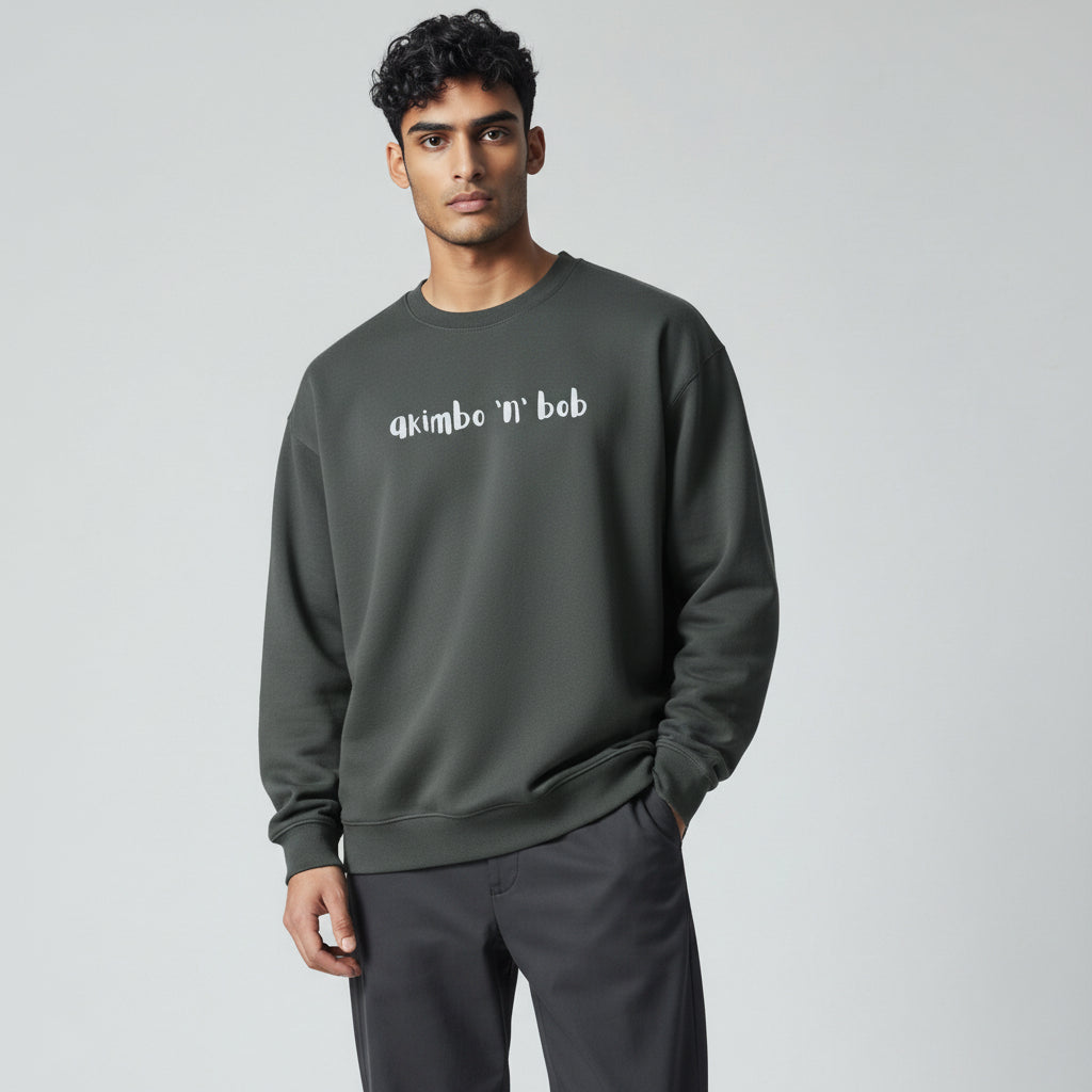 Akimbo n Bob Solace men's Sweat Shirt