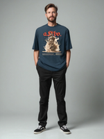 AKBO Barcoded Loose Fit Tee
