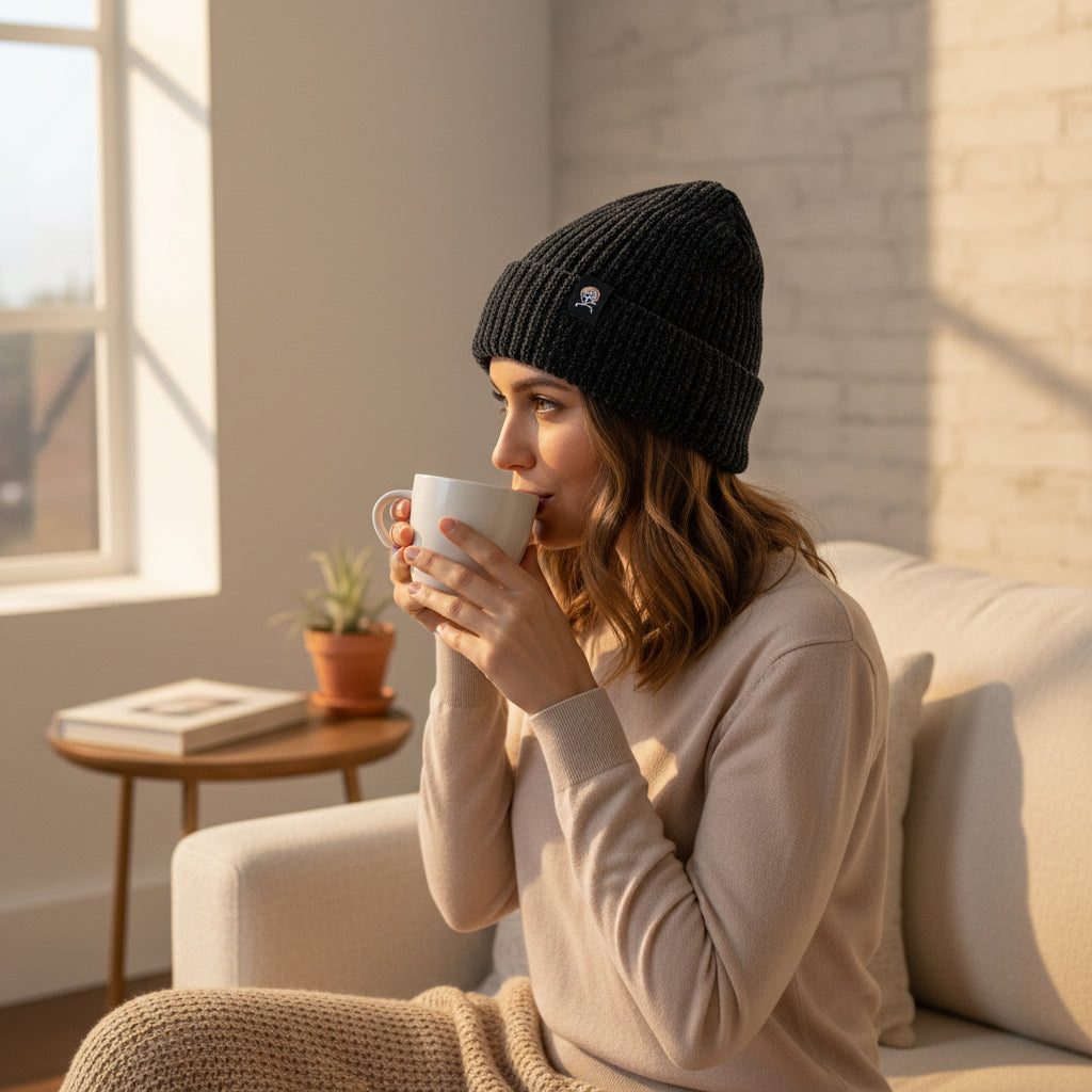 AKBO Knitted Beanie chapeau-3